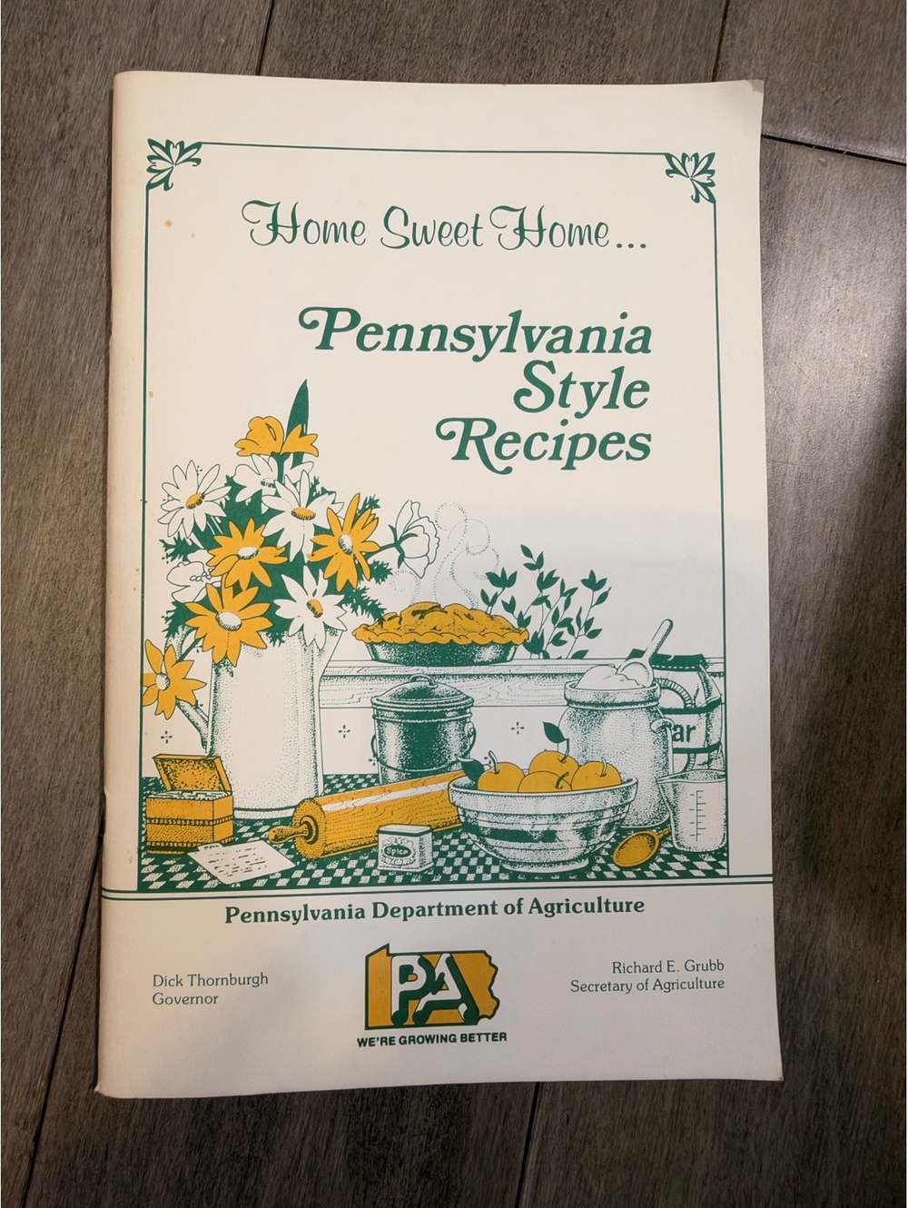 Home Sweet Home Pennsylvania Style Recipes Cookbook by Pennsylvania Departmentof